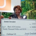 Jussie Smollett fait un don au Black AIDS Institute